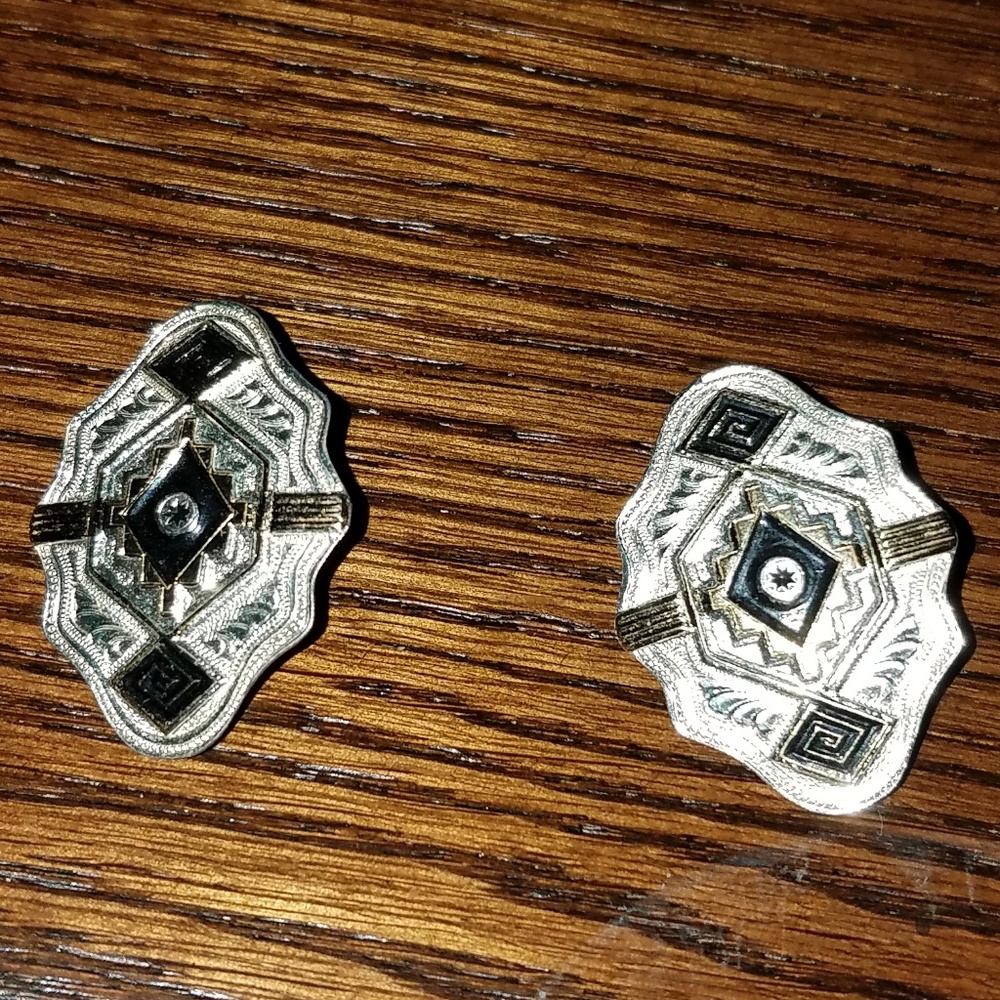 Sterling Silver & Gold Earrings